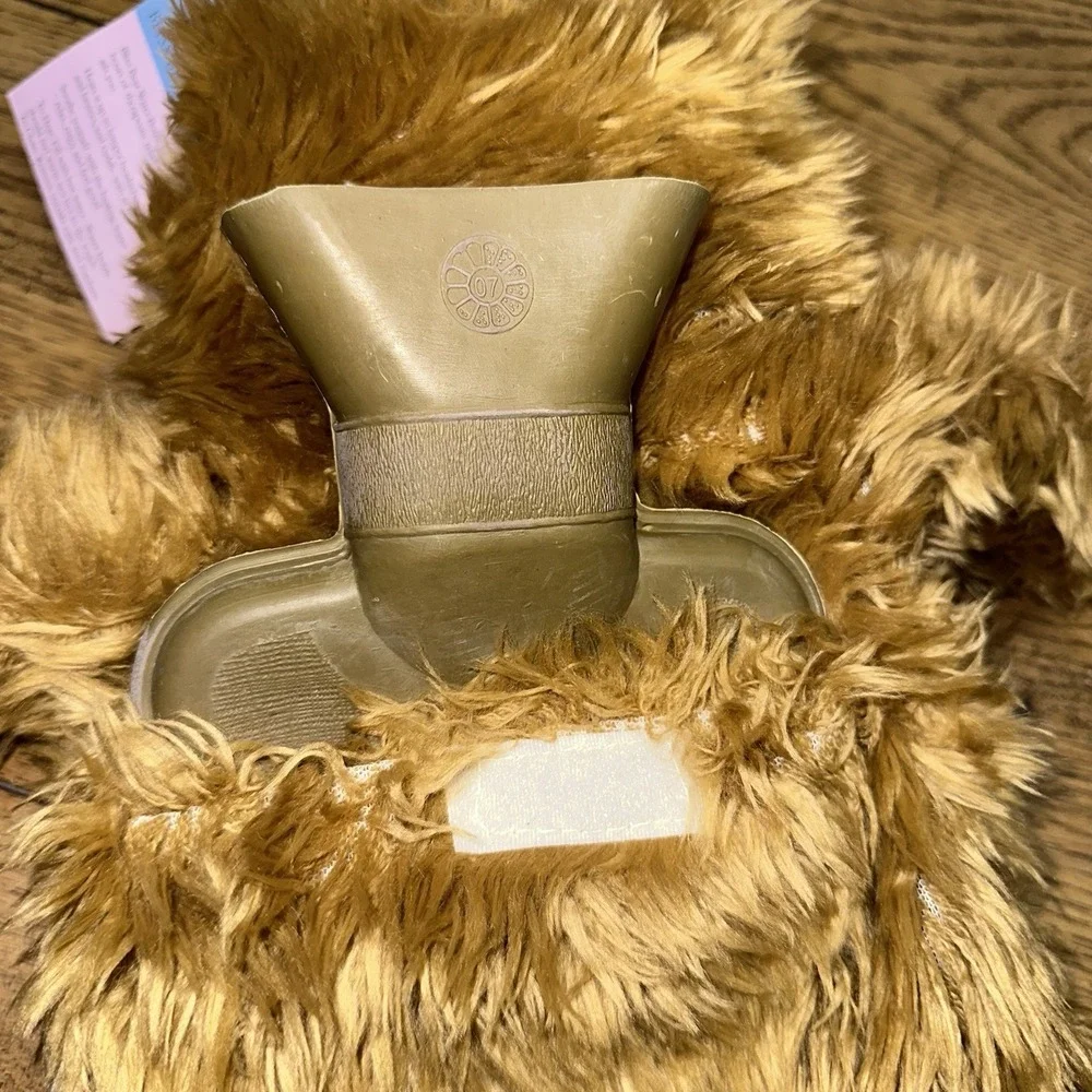 NWT Teddy Bear Hot Water Bottle Holder Spa Comforts Bliss Bear Belly Ache Kids